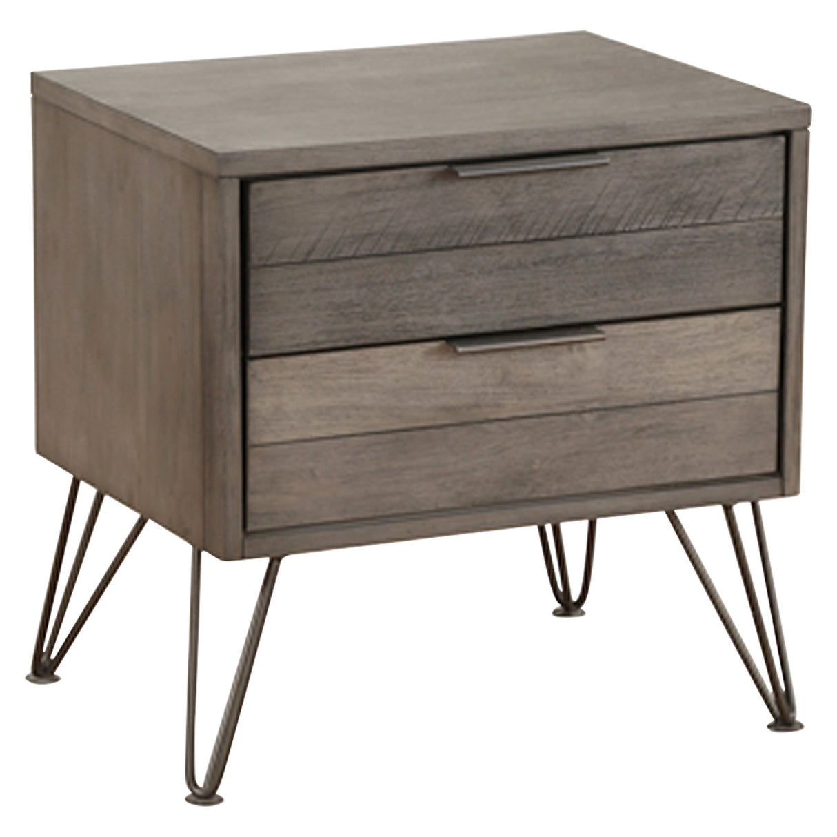 Urbanite Gray Nightstand from Homelegance - Luna Furniture
