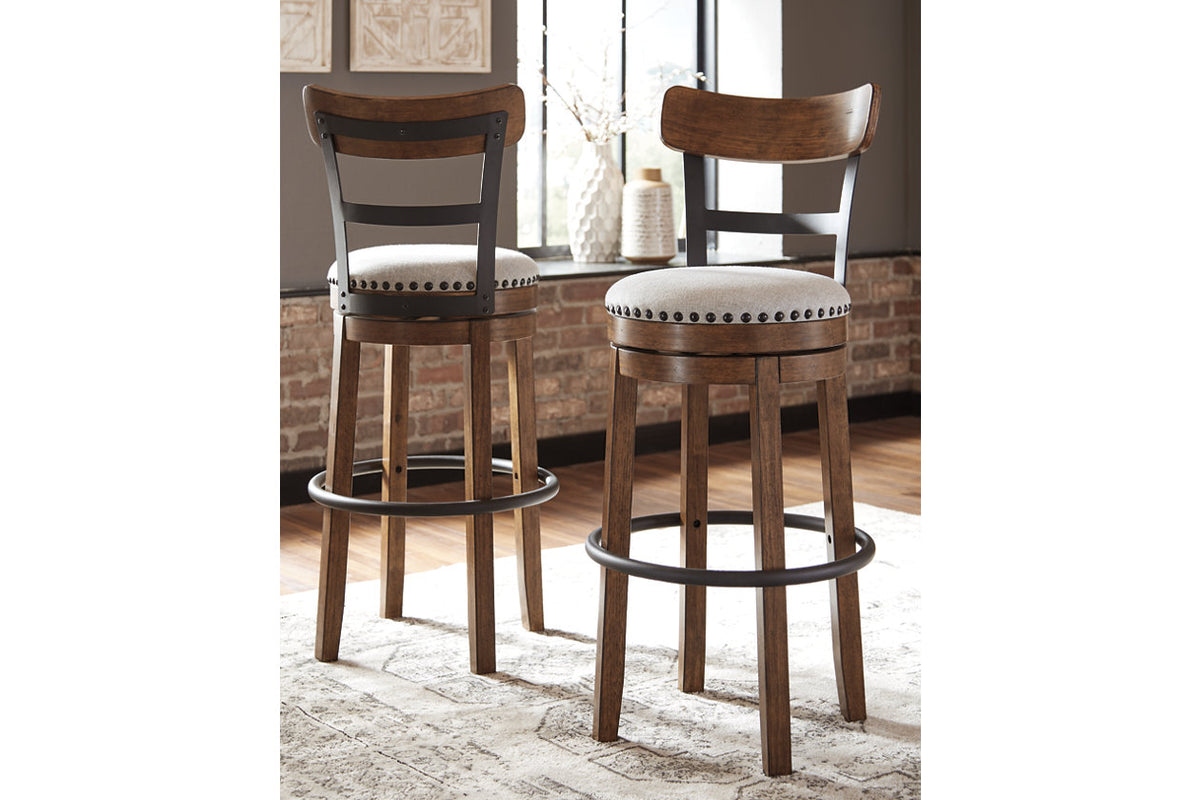 Valebeck Brown Bar Height Barstool from Ashley Furniture - Luna Furniture