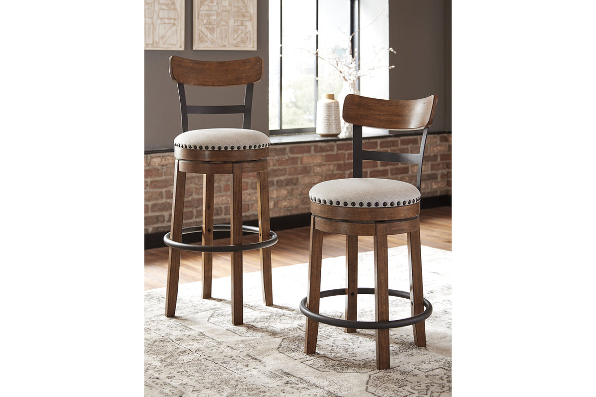 Valebeck Brown Bar Height Barstool from Ashley Furniture - Luna Furniture
