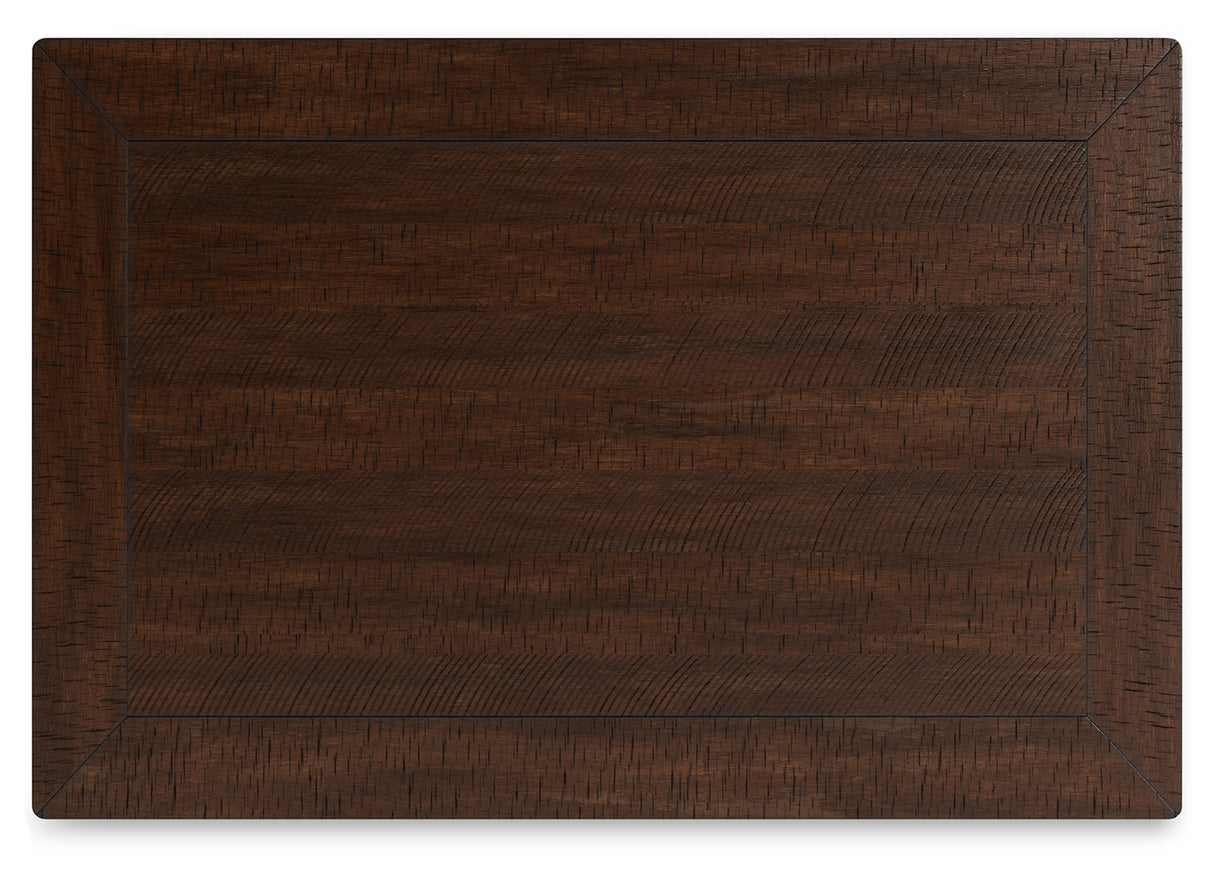 Valebeck White/Brown Counter Height Dining Table from Ashley - Luna Furniture