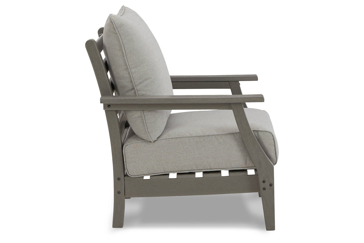 Visola Gray Lounge Chair with Cushion from Ashley - Luna Furniture