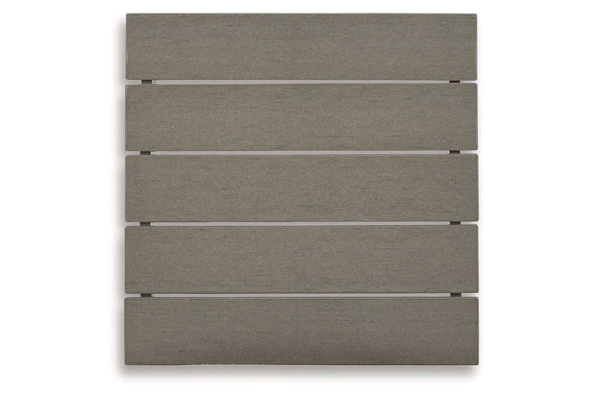 Visola Gray Outdoor End Table from Ashley - Luna Furniture