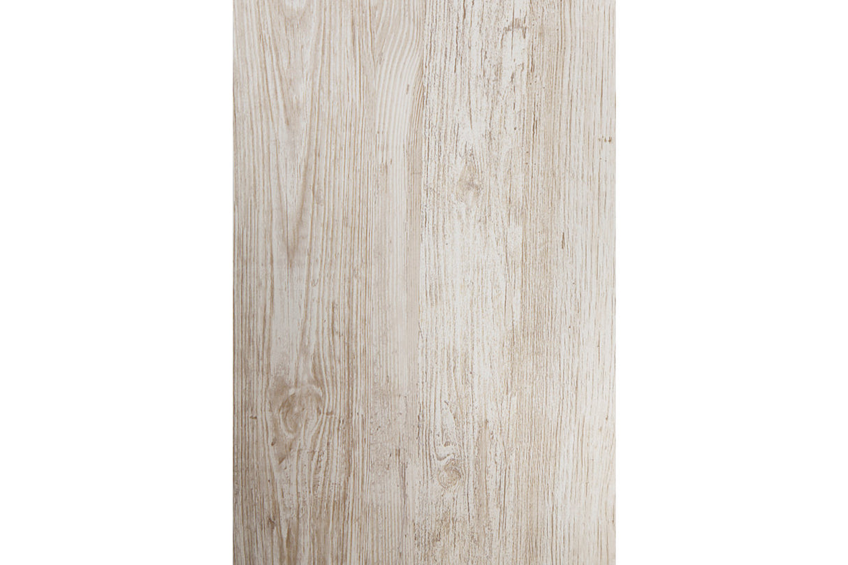 Willowton Whitewash 4-Piece Entertainment Center with Electric Fireplace from Ashley - Luna Furniture