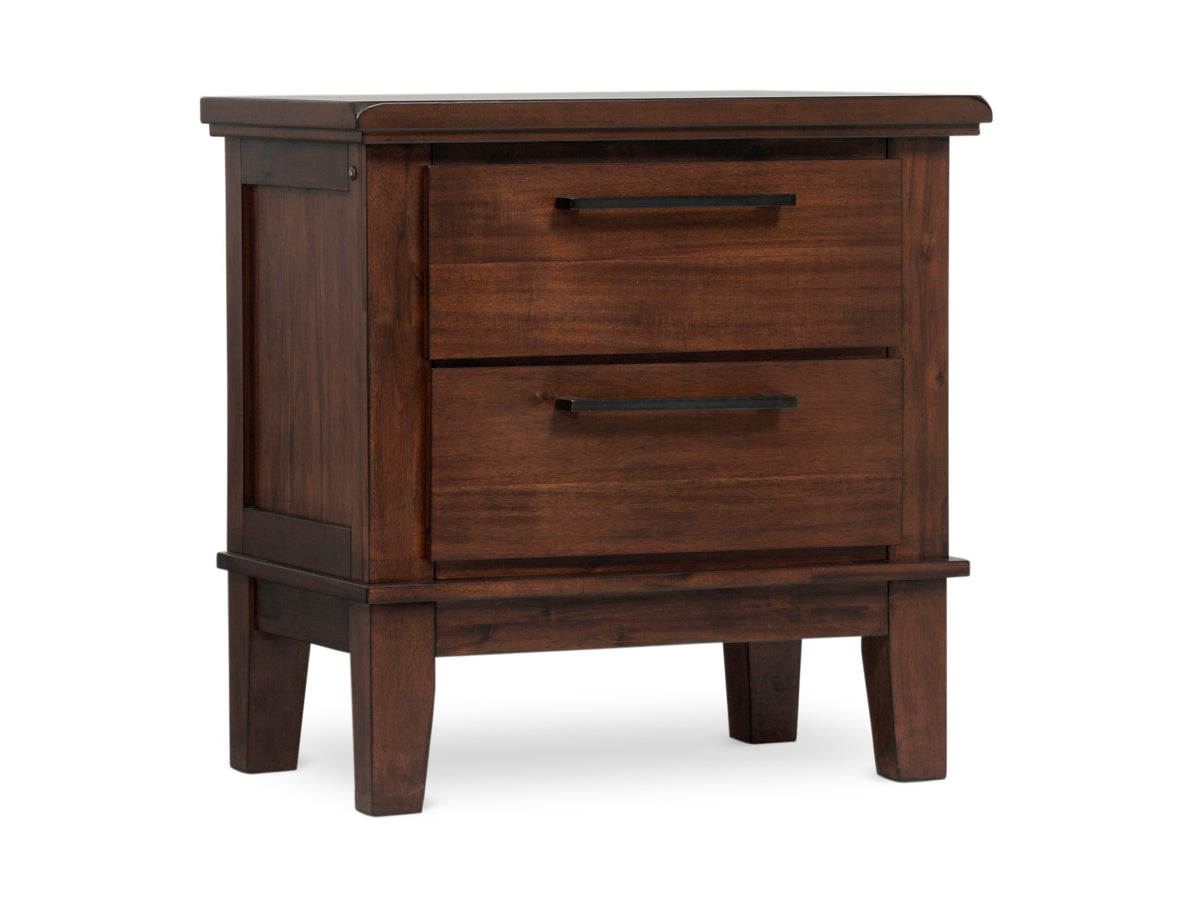 Watson Brown Upholstered Storage Panel Bedroom Set from Homelegance - Luna Furniture