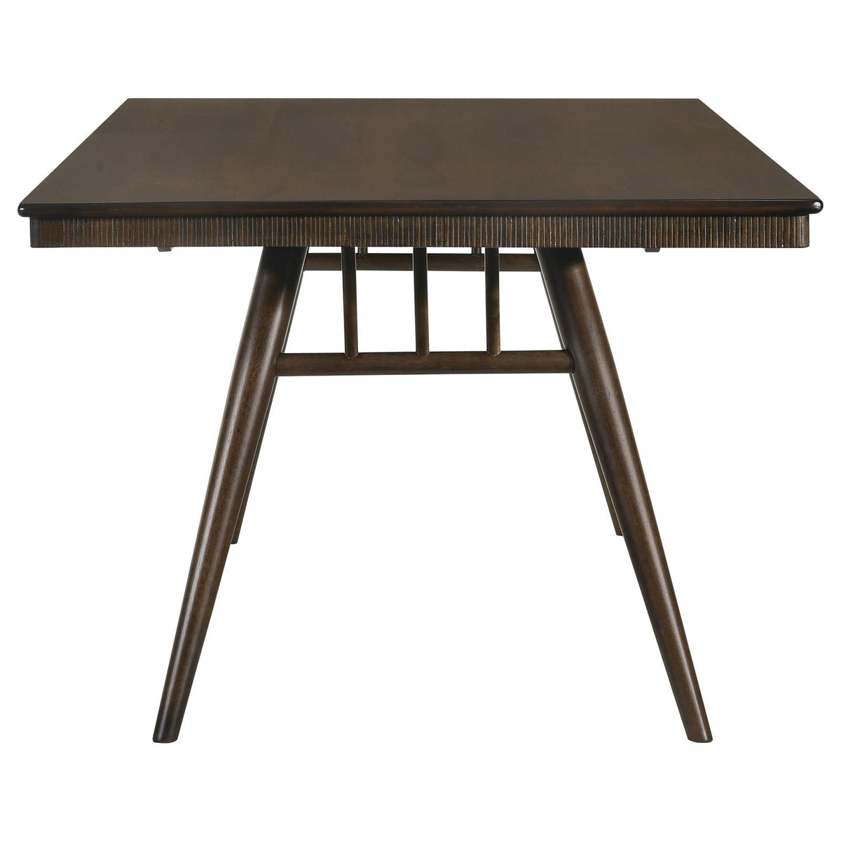 Wes Dark Walnut Rectangular Dining Table from Coaster - Luna Furniture