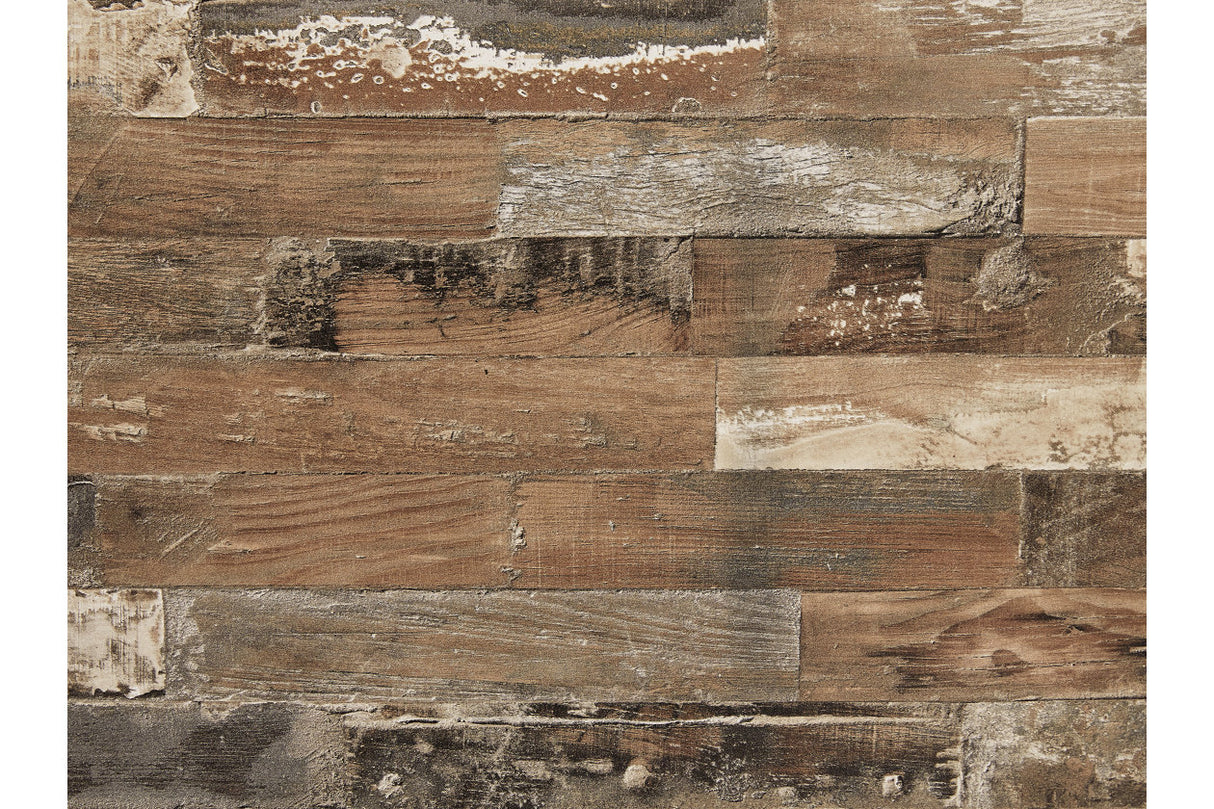 Willowton Whitewash 4-Piece Entertainment Center with Electric Fireplace from Ashley - Luna Furniture