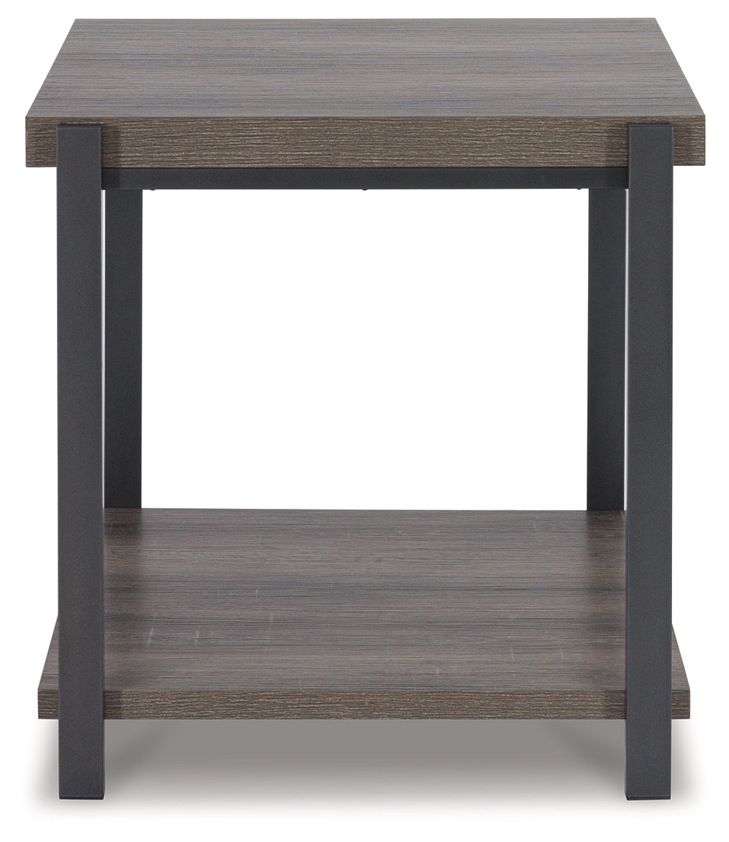 Wilmaden Gray/Black Table from Ashley - Luna Furniture