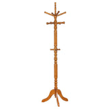 Achelle Coat Rack with 11 Hooks Golden Brown - 900759 - Luna Furniture