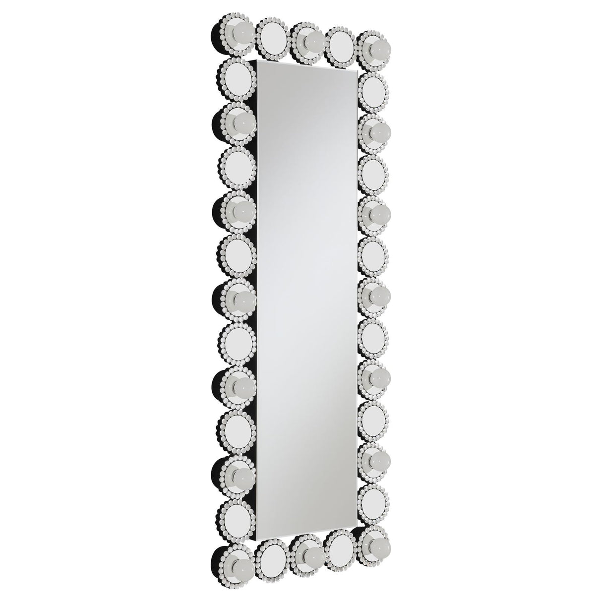 Aghes Mirror Rectangular Wall Mirror with LED Lighting from Coaster - Luna Furniture
