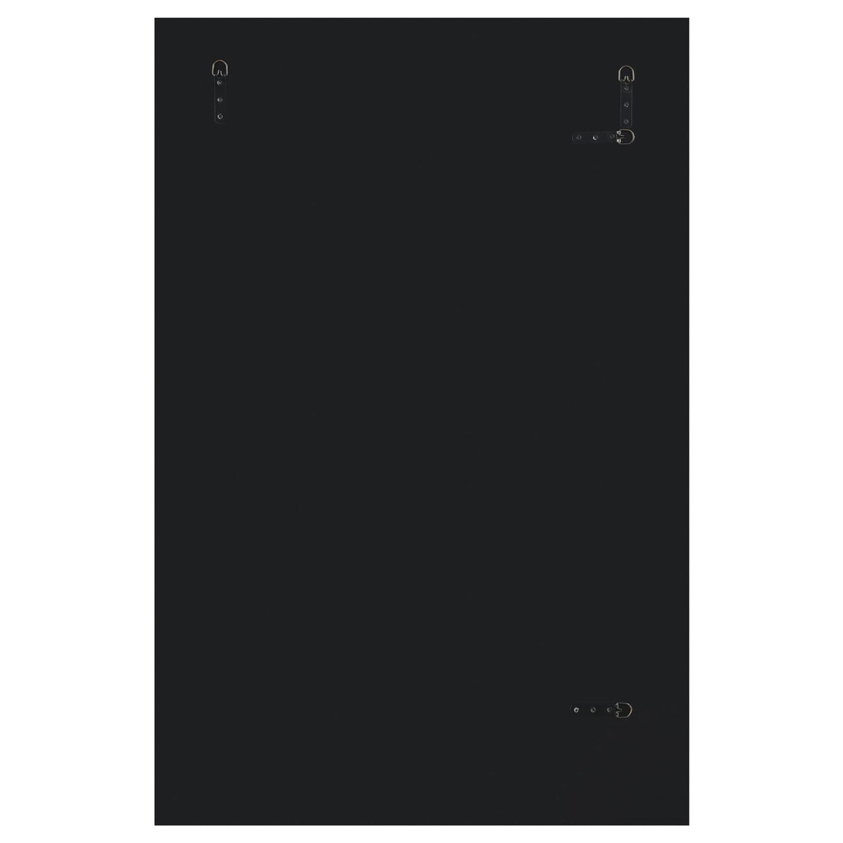 Aideen Silver Rectangular Wall Mirror with Vertical Stripes of Faux Crystals from Coaster - Luna Furniture