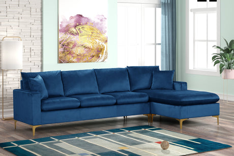 Amber Blue Sectional - Amber Blue - Luna Furniture