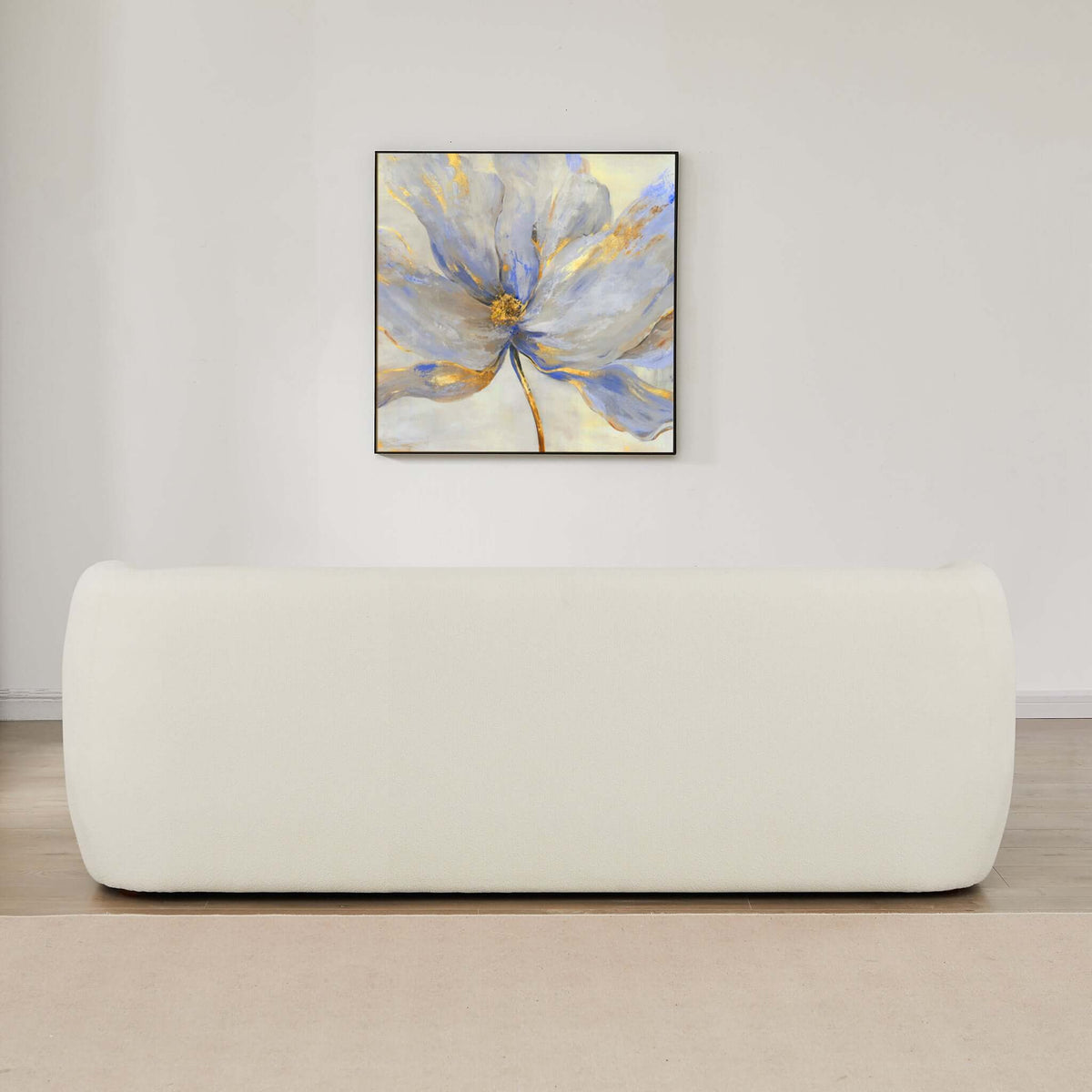 Quinn Cream Boucle Sofa from Ashcroft Furniture - Luna Furniture