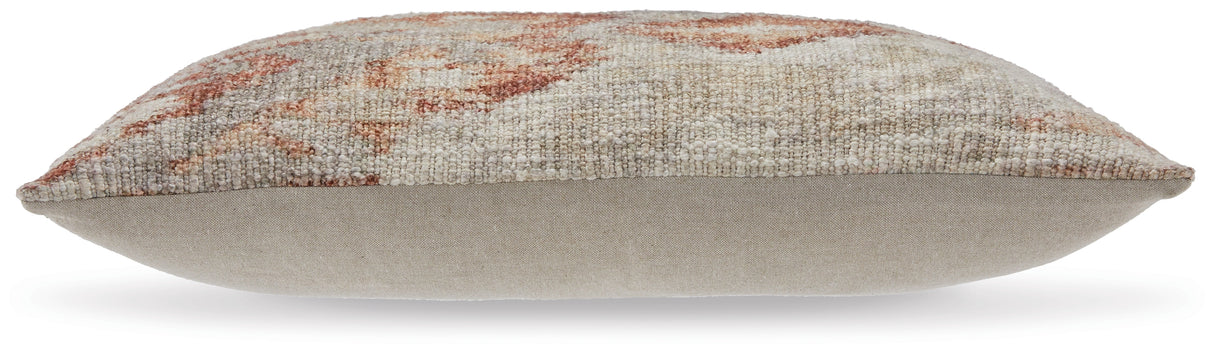 Aprover Rust/Gray/White Pillow (Set of 4) from Ashley - Luna Furniture
