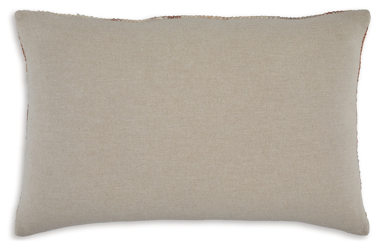 Aprover Rust/Gray/White Pillow (Set of 4) from Ashley - Luna Furniture