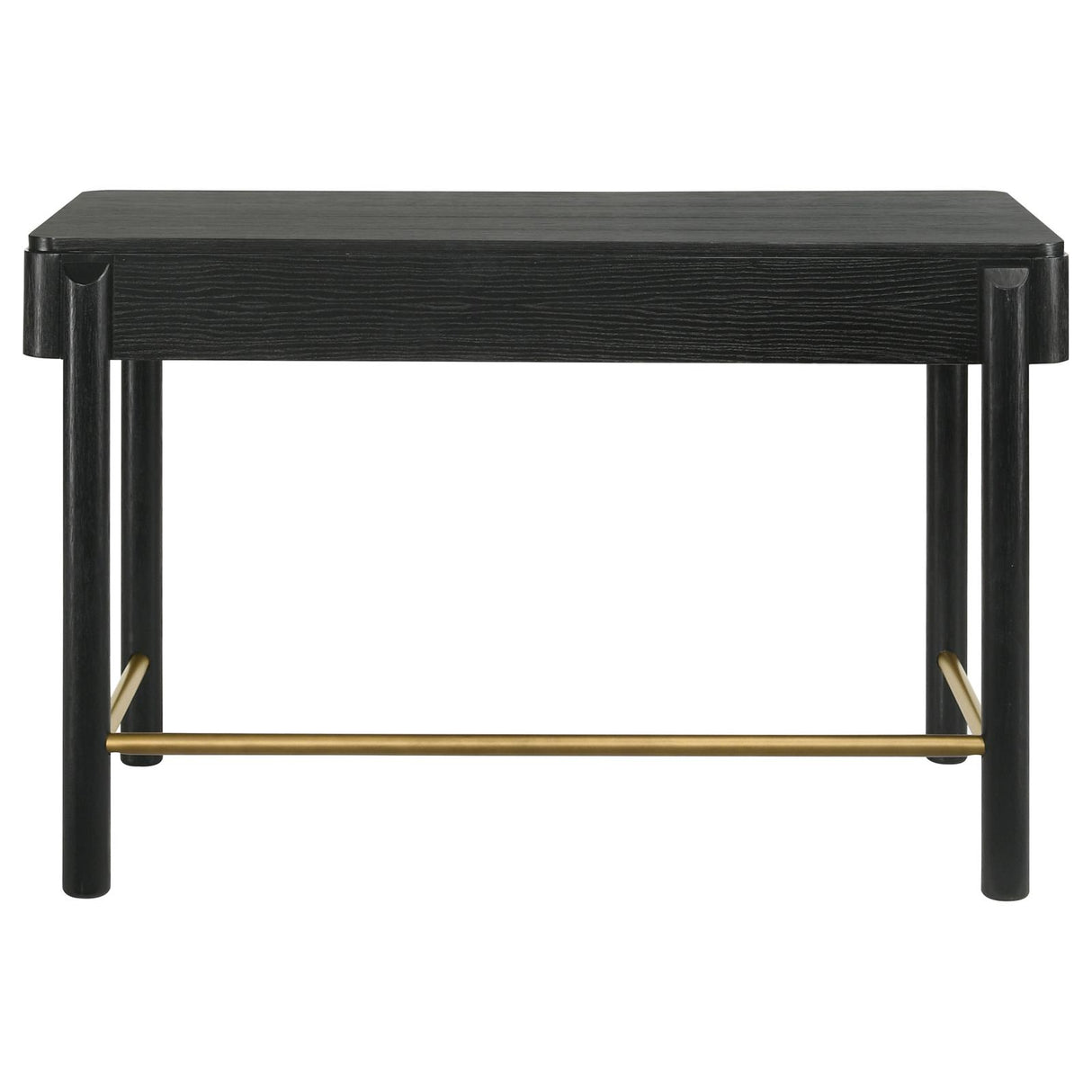 Arini Black 2-Drawer Vanity Desk Makeup Table from Coaster - Luna Furniture