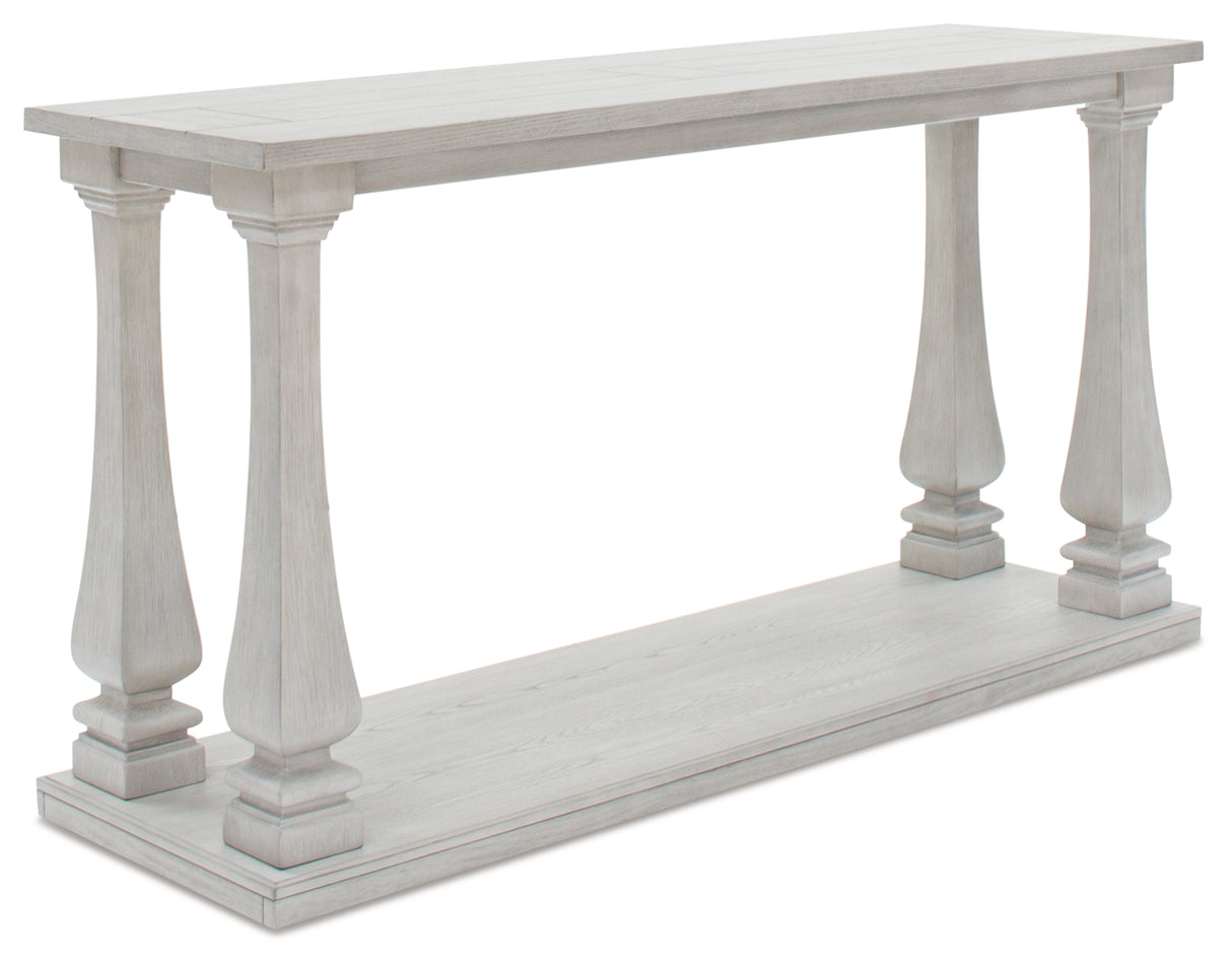 Arlendyne Antique White Sofa Table from Ashley - Luna Furniture