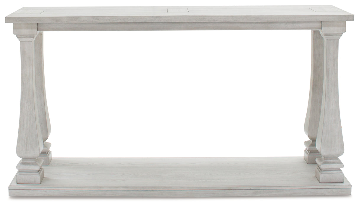 Arlendyne Antique White Sofa Table from Ashley - Luna Furniture