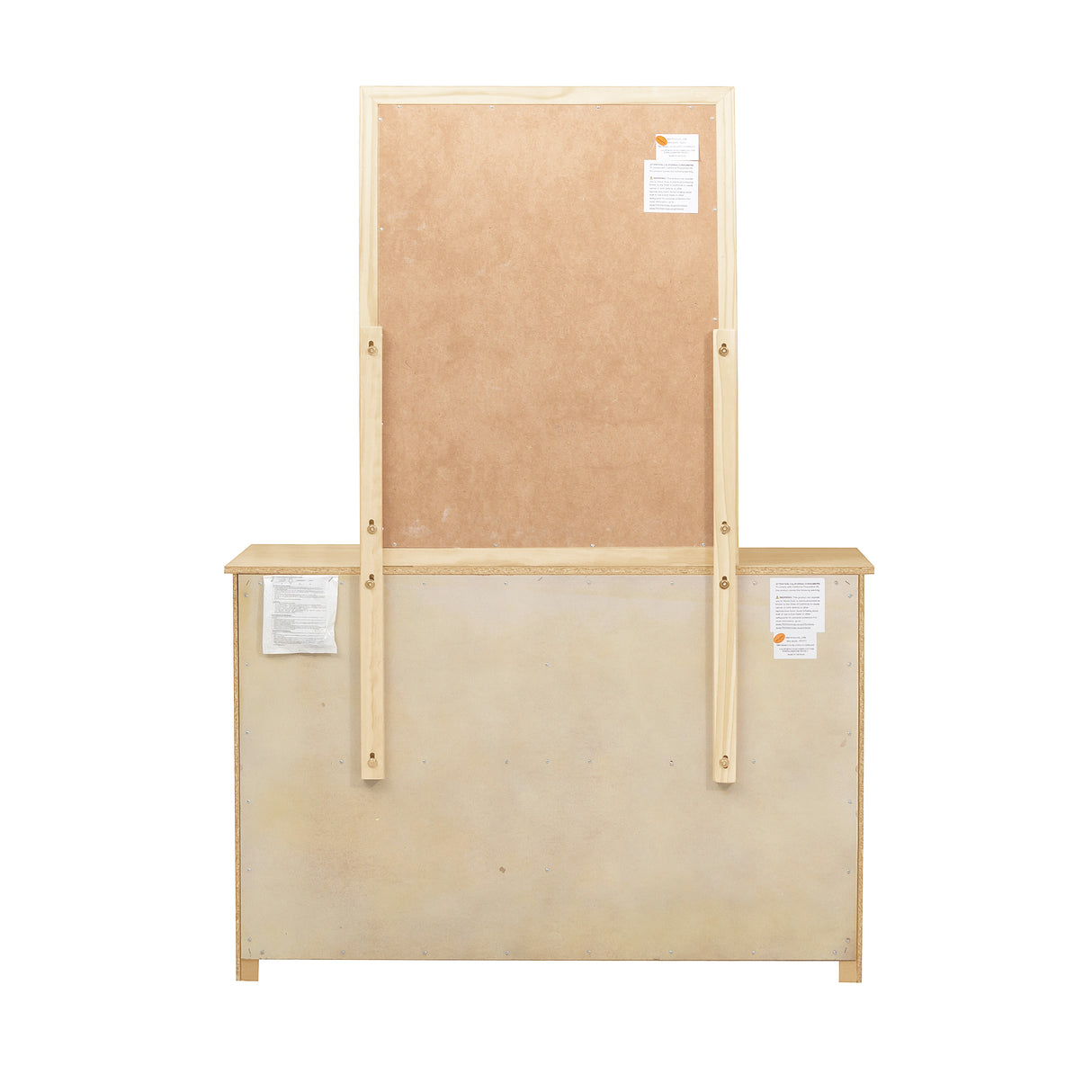 Bartly Pine Mirror (Mirror Only) from Homelegance - Luna Furniture