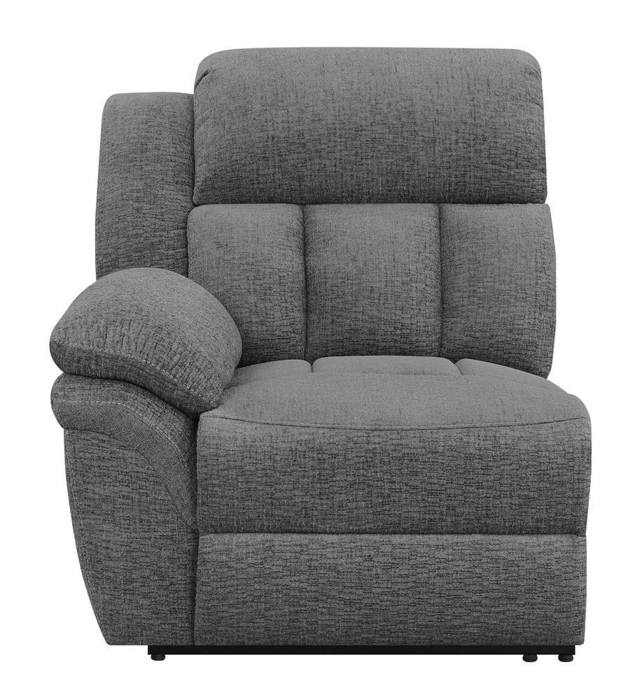 Bahrain Modular Sectional LAF Recliner Charcoal from Coaster - Luna Furniture