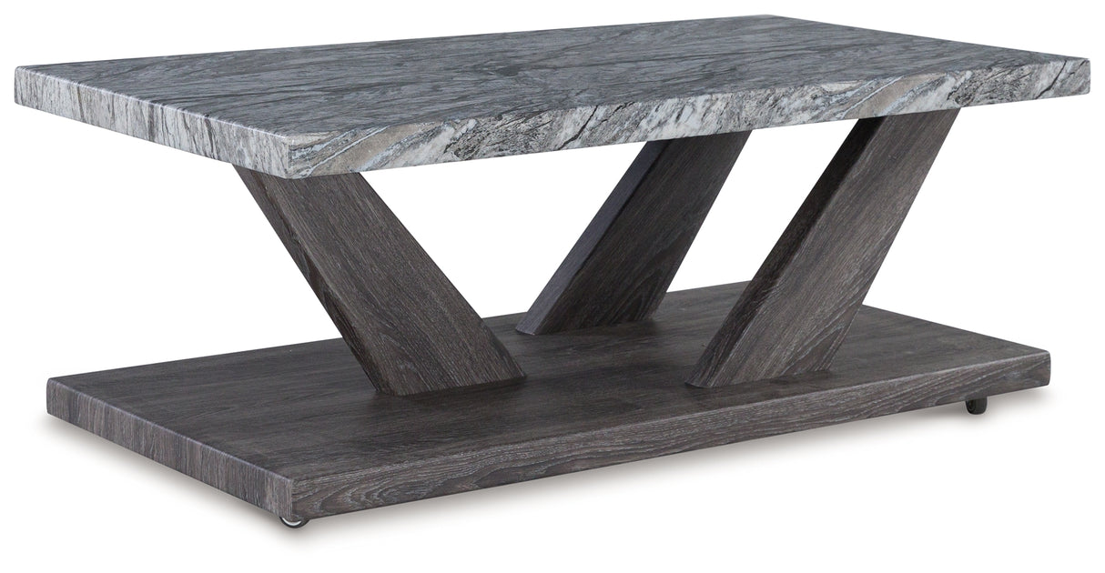 Bensonale Brown/Gray Table from Ashley - Luna Furniture