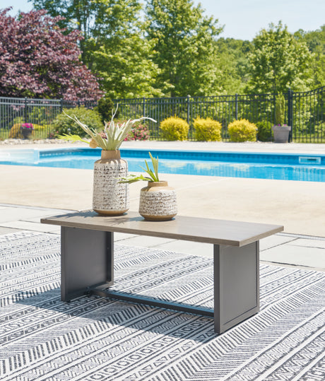 Bree Zee Brown Outdoor End Table - P160-703 - Luna Furniture