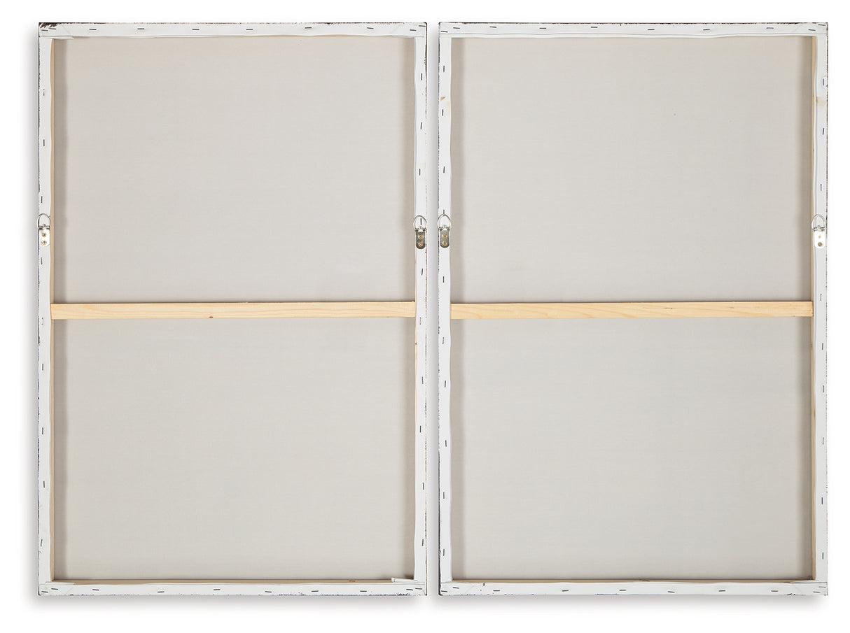 Brockdunn Tan/Brown Wall Art from Ashley - Luna Furniture