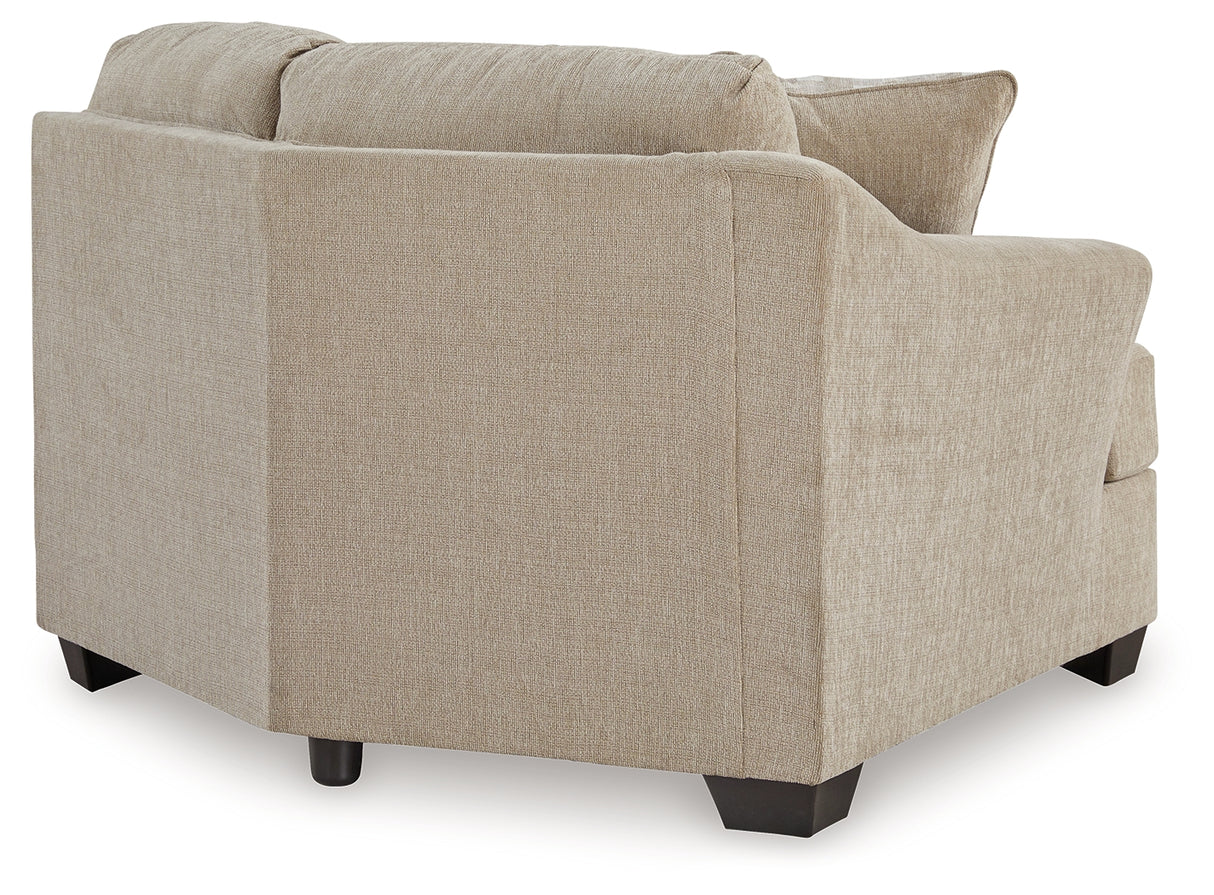 Brogan Bay Cork Left-Arm Facing Cuddler from Ashley - Luna Furniture