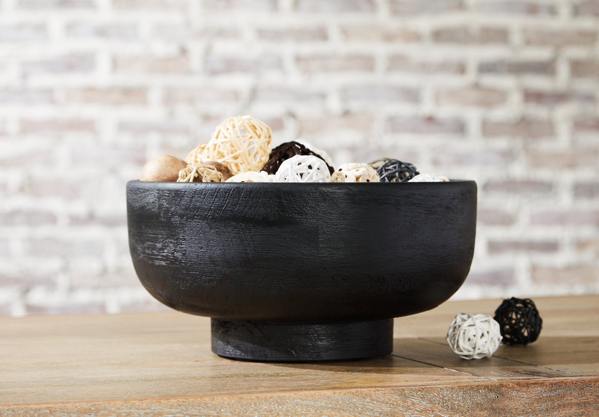 Brynnington Black Bowl from Ashley - Luna Furniture