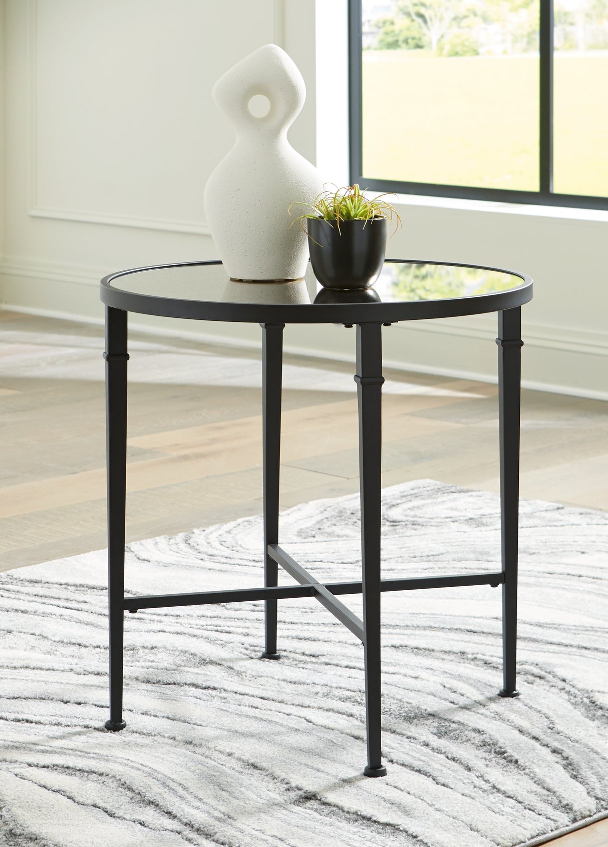 Cadeburg Black Accent Table from Ashley - Luna Furniture