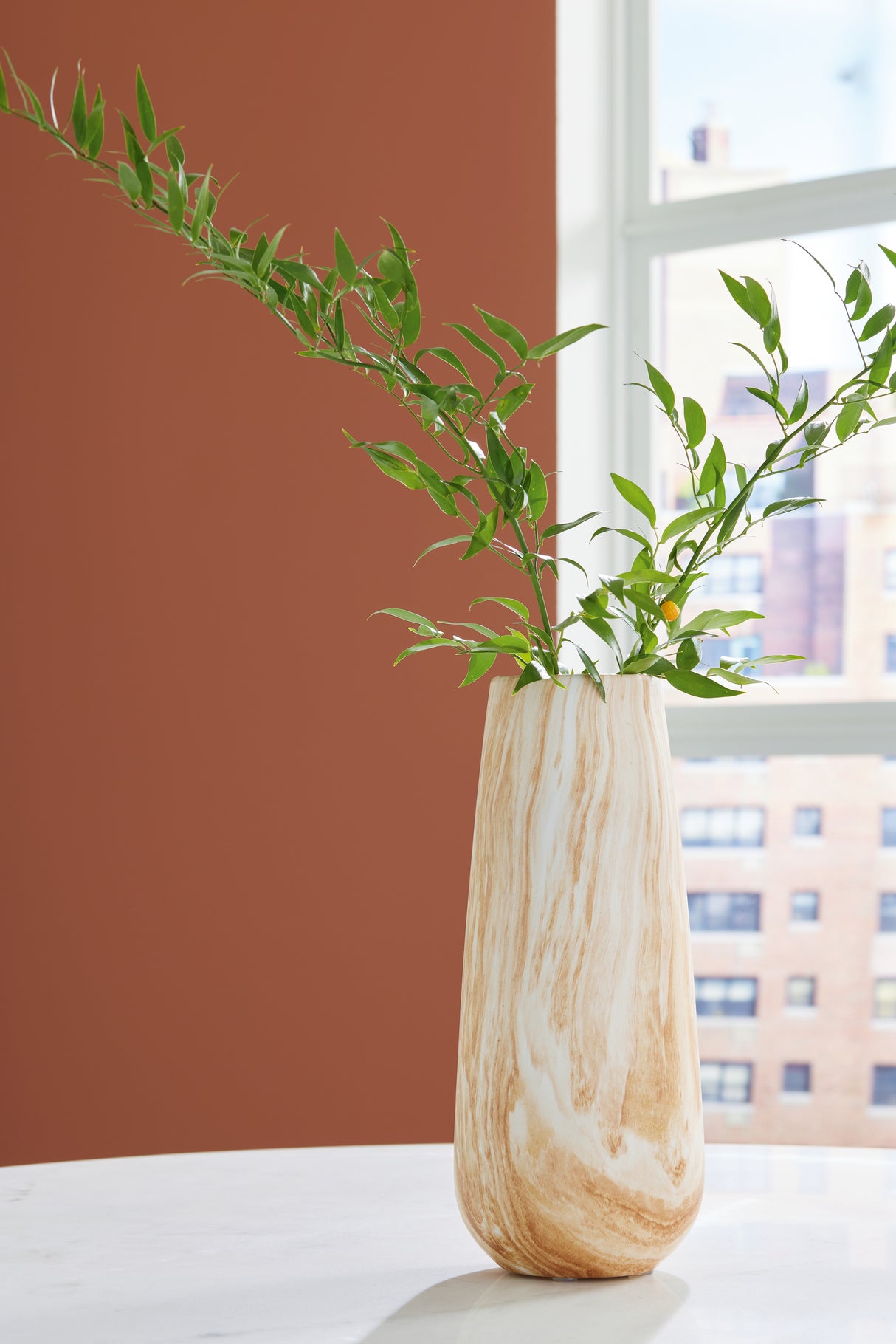 Cammen Tan/White Vase from Ashley - Luna Furniture