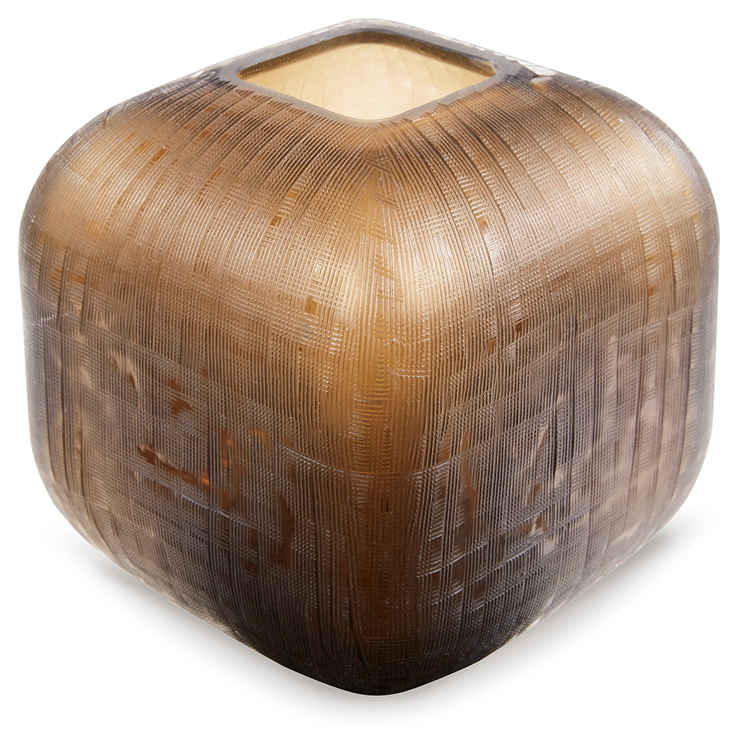 Capard Brown Vase from Ashley - Luna Furniture