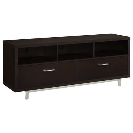 Casey 2-drawer Rectangular TV Console Cappuccino - 701973 - Luna Furniture