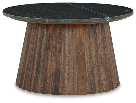 Ceilby Black/Brown Accent Coffee Table - A4000601 - Luna Furniture