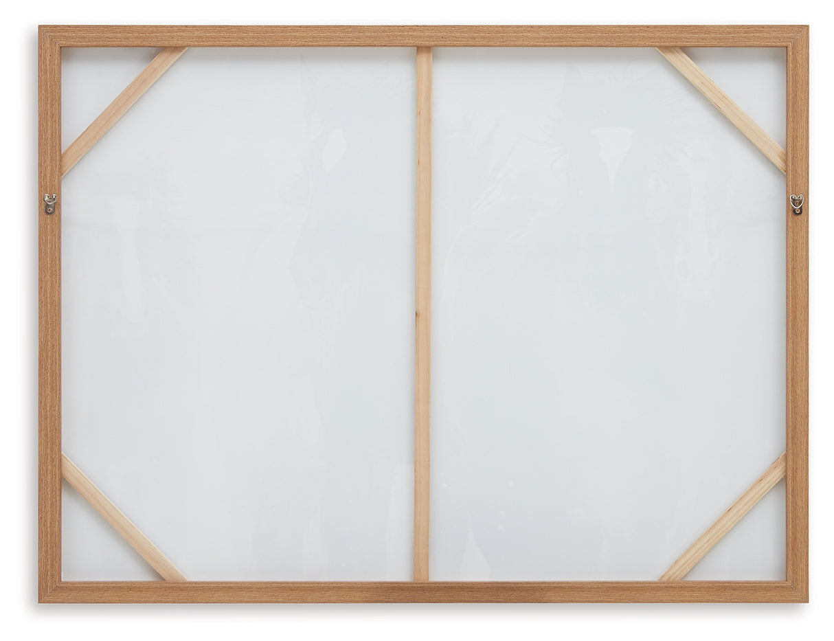 Chaseburn Brown/Black/White Wall Art - A8000380 - Luna Furniture
