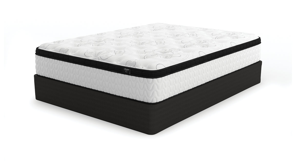 Chime 12 Inch Hybrid White California King Mattress in a Box from Ashley - Luna Furniture