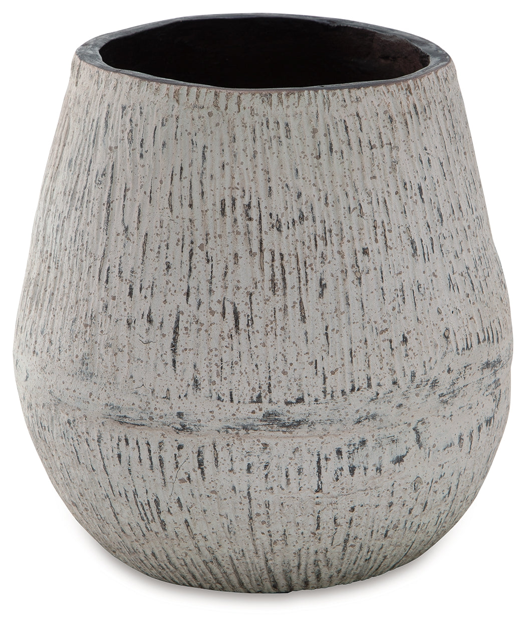 Claymount Distressed Brown Vase from Ashley - Luna Furniture