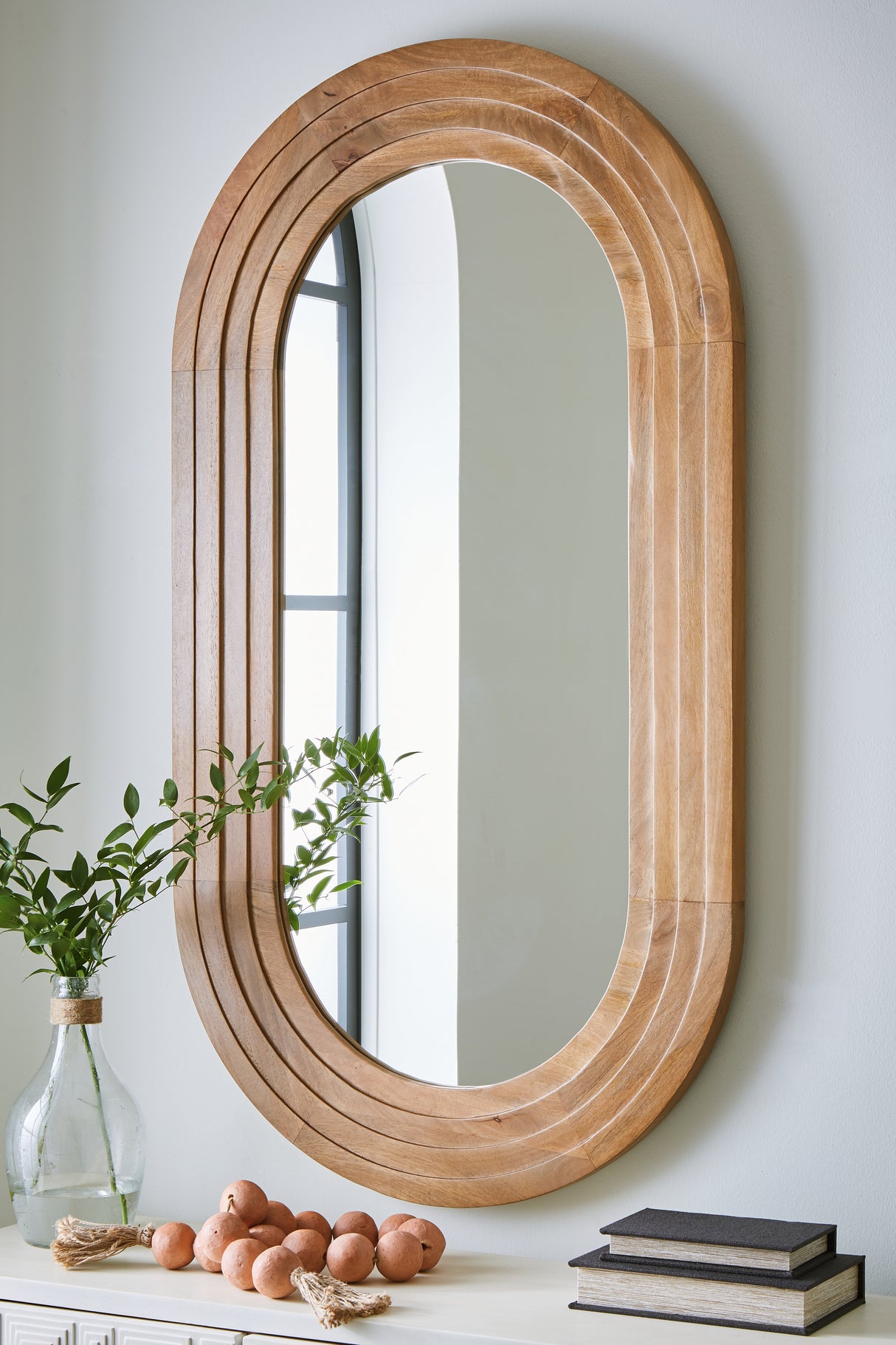 Daverly Brown Accent Mirror from Ashley - Luna Furniture