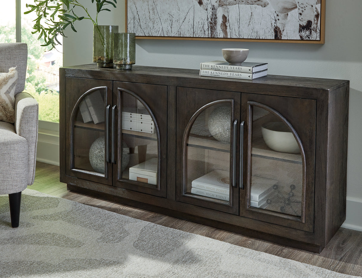 Dreley Grayish Brown Accent Cabinet from Ashley - Luna Furniture