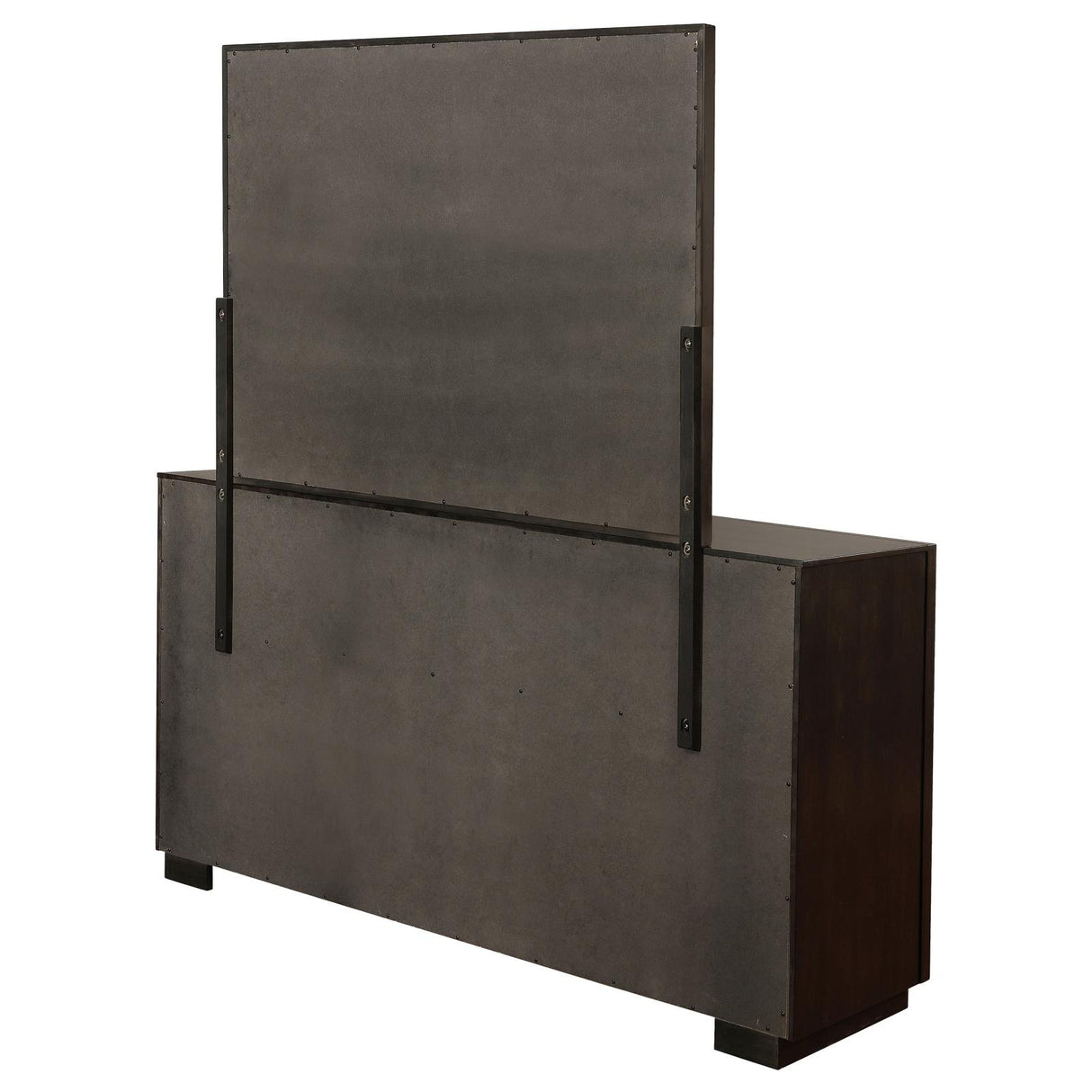 Durango Smoked Peppercorn 8-Drawer Dresser with Mirror from Coaster - Luna Furniture