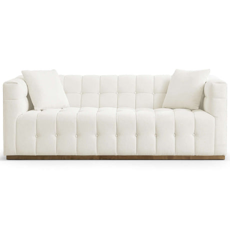 Eleanor Mid-Century Modern  Sofa Beige Boucle - AFC00475 - Luna Furniture