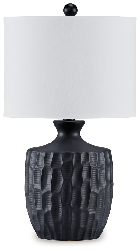 Ellisley Black Table Lamp - L180174 - Luna Furniture