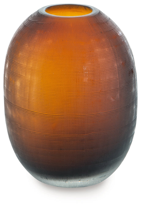 Embersen Amber Vase - A2900001V - Luna Furniture