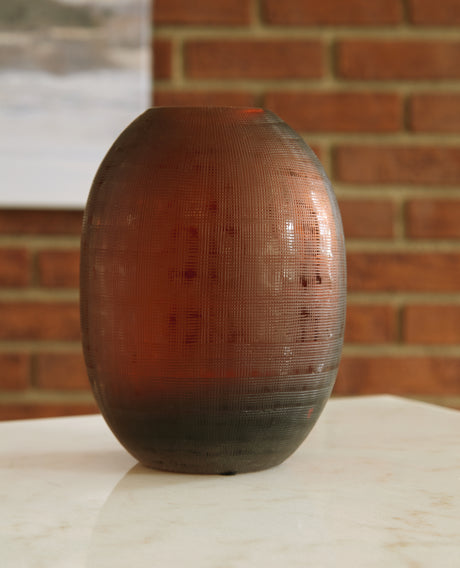 Embersen Amber Vase - A2900001V - Luna Furniture