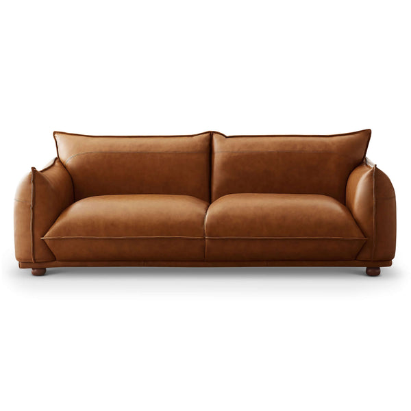 Emma Cognac Leather Sofa