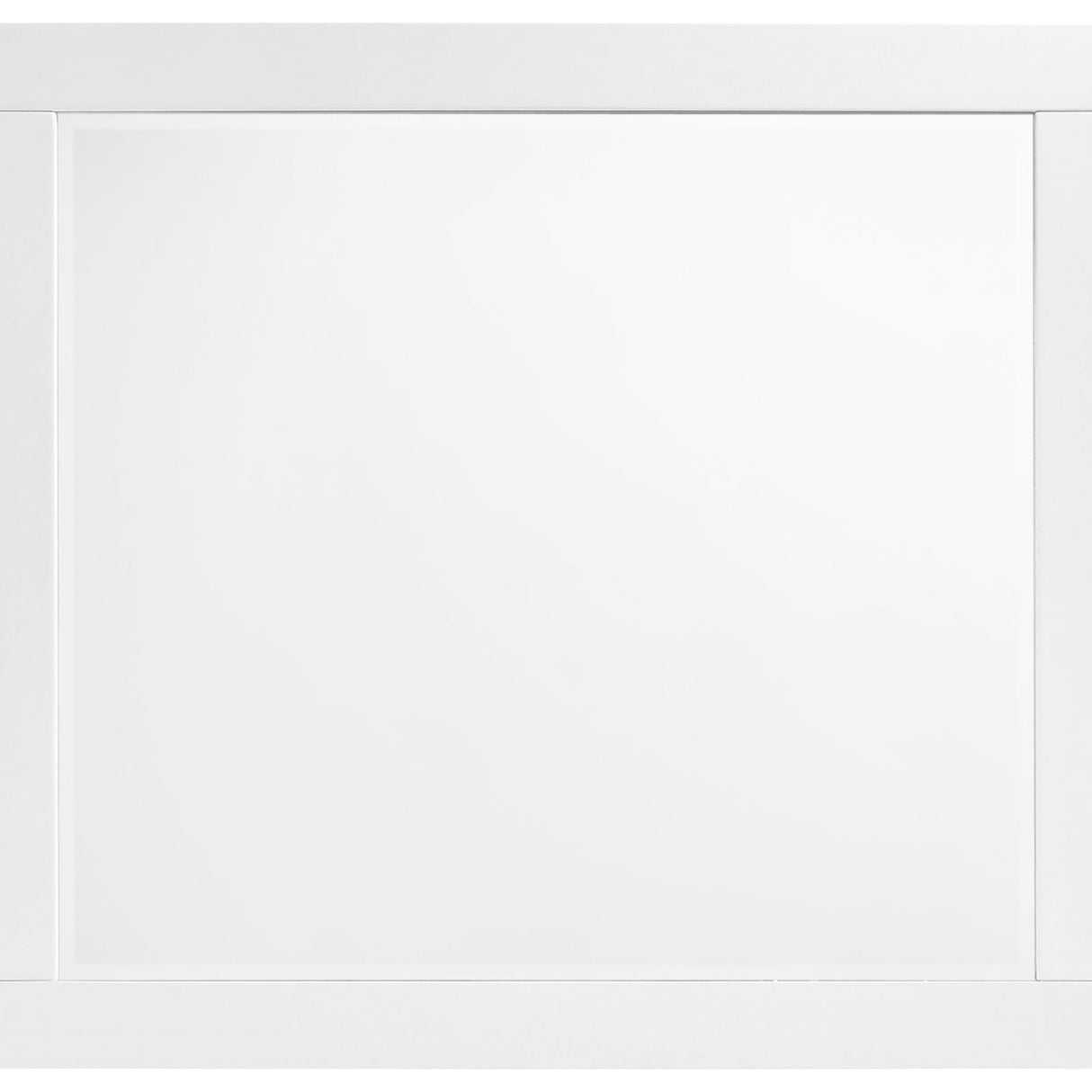 Felicity Glossy White 5-Piece Full Bedroom Set with LED Headboard and Mirror from Coaster - Luna Furniture