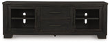 Galliden Black 80" TV Stand - W841-168 - Luna Furniture