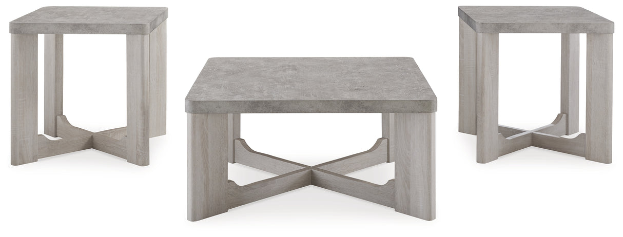Garnilly Whitewash Table from Ashley - Luna Furniture