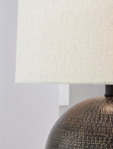 Hambell Black/Gold Finish Table Lamp - L207434 - Luna Furniture