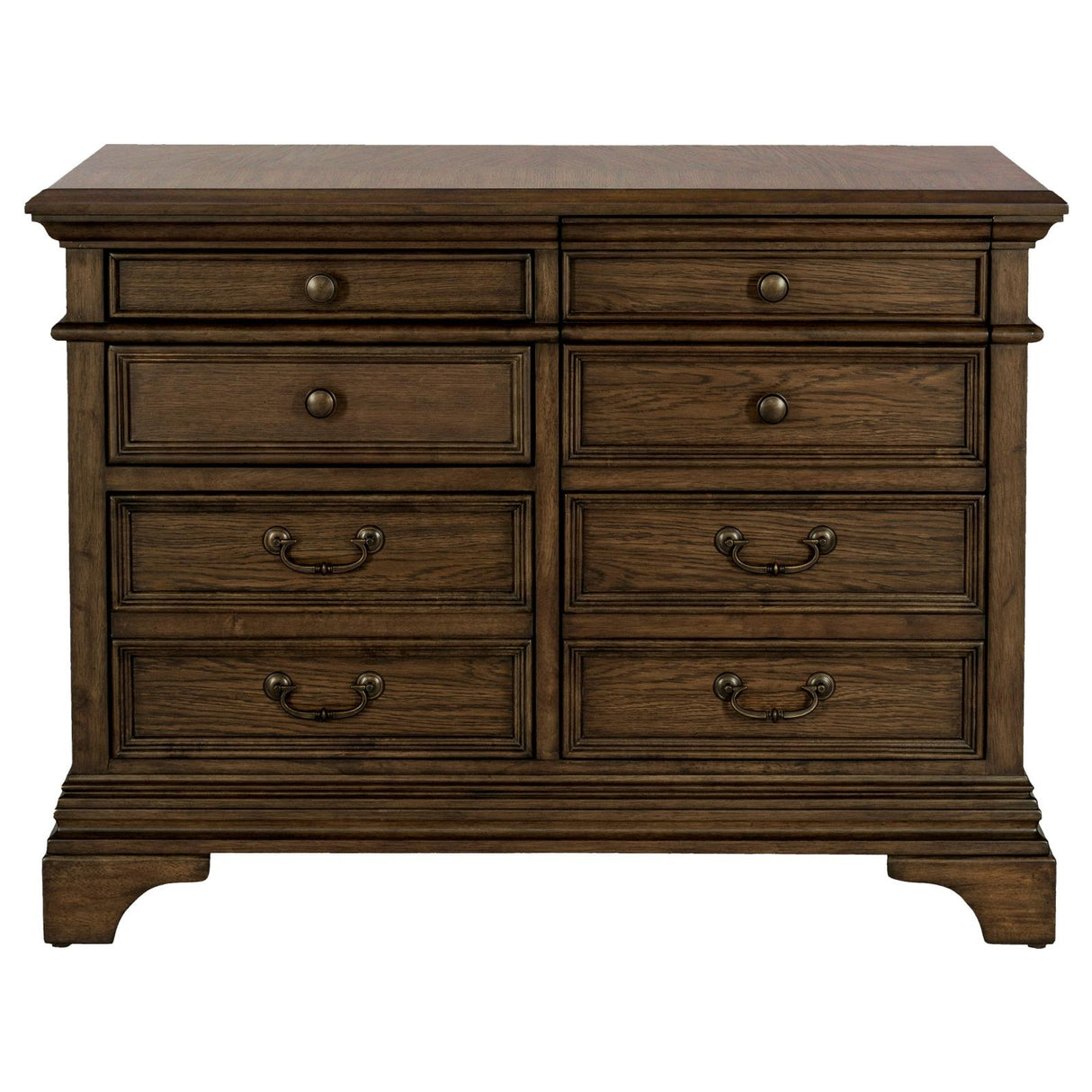 Hartshill Burnished Oak 5-Drawer File Cabinet from Coaster - Luna Furniture