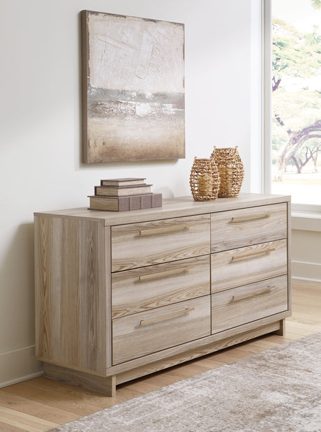 Hasbrick Tan Dresser - B2075-231 - Luna Furniture